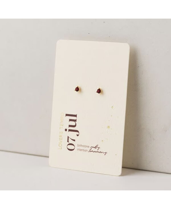 Lovers Tempo Kaleidoscope Birthday Earrings