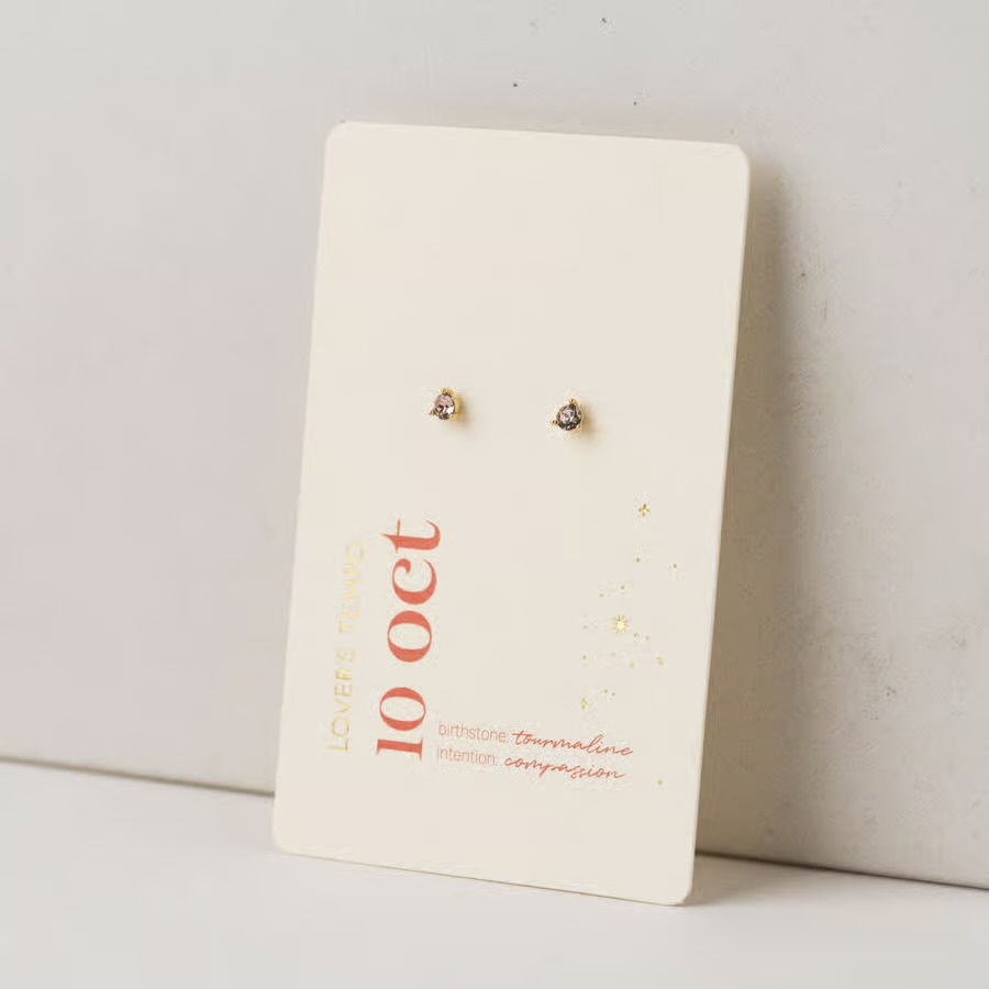 Lovers Tempo Kaleidoscope Birthday Earrings