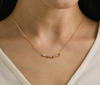 Sonata Jewel Necklace - Opal Mix