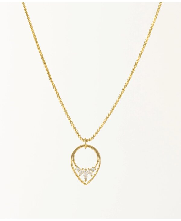 Lovers Tempo Aria Necklace - Clear