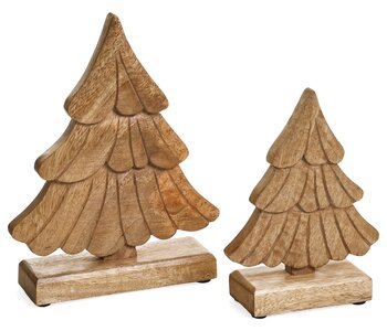 Tree Carved Mango Wood