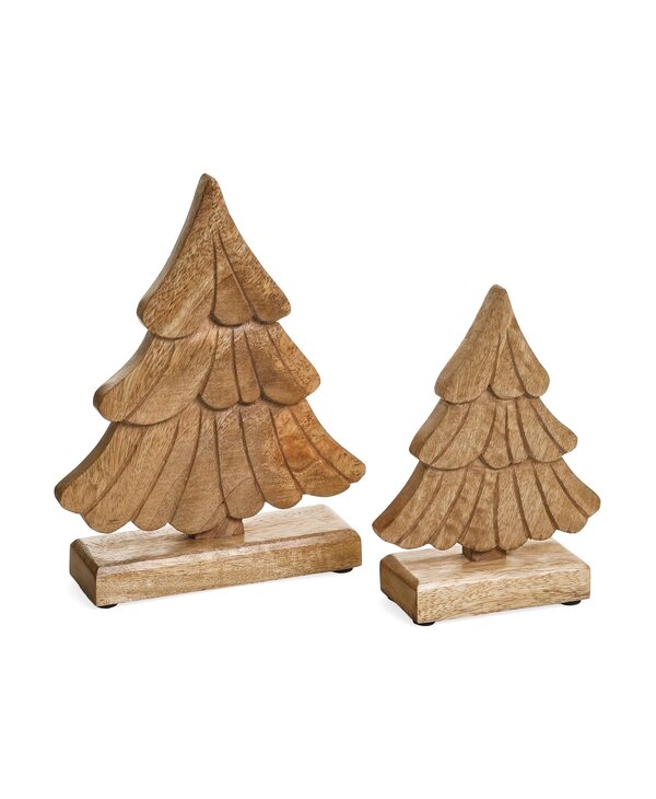 ADV Pine Centre Tree Carved Mango Wood