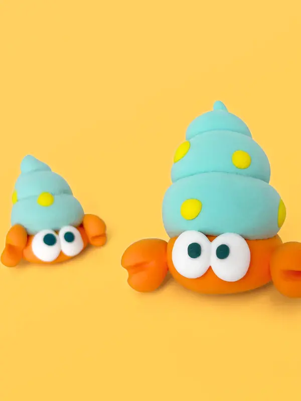 Clay Moo Hermie the Crab Clay Kit