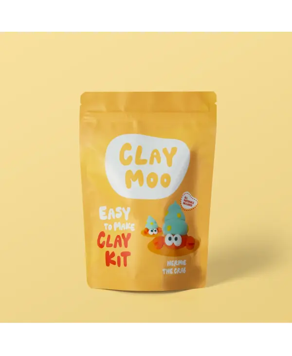 Clay Moo Hermie the Crab Clay Kit