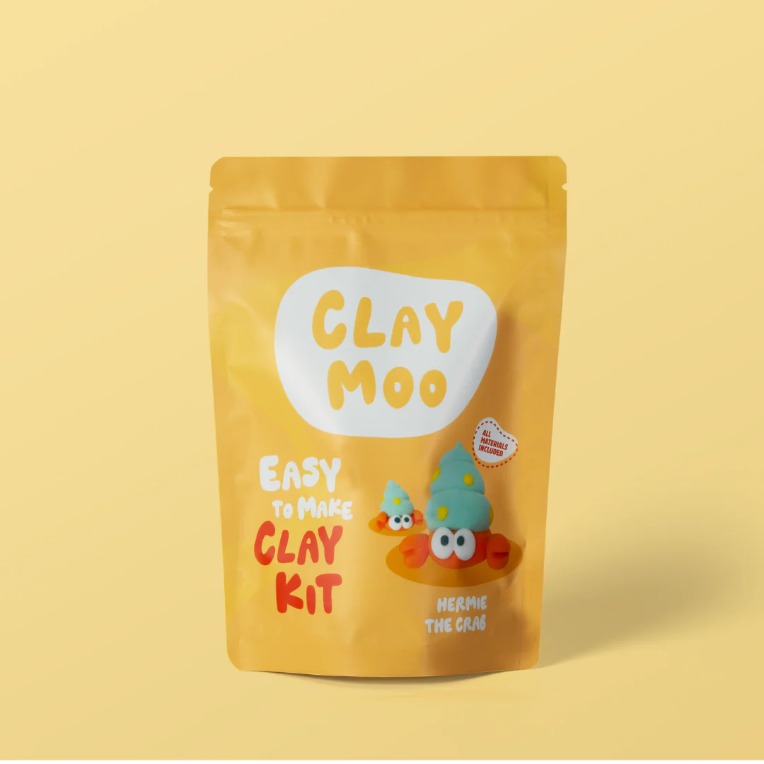 Clay Moo Hermie the Crab Clay Kit