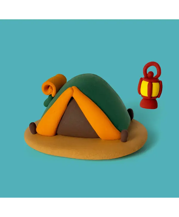 Clay Moo Happy Camper Clay Kit