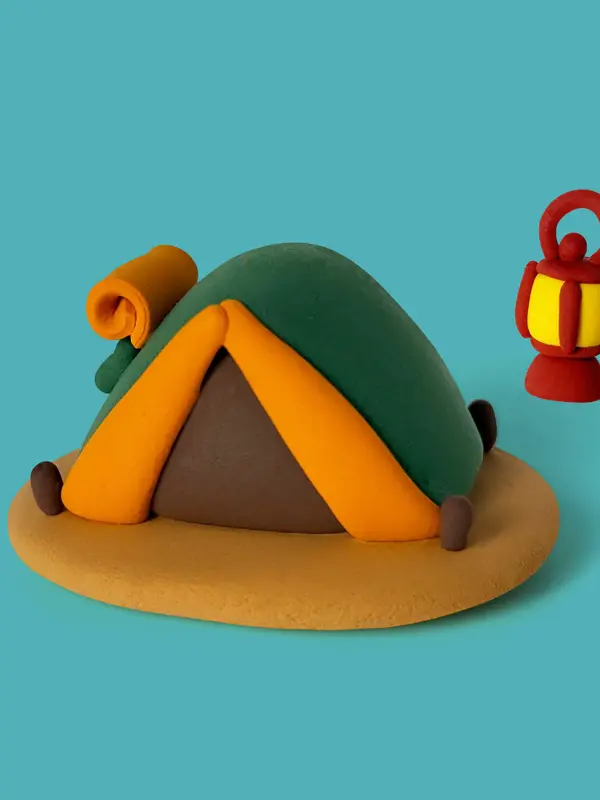 Clay Moo Happy Camper Clay Kit