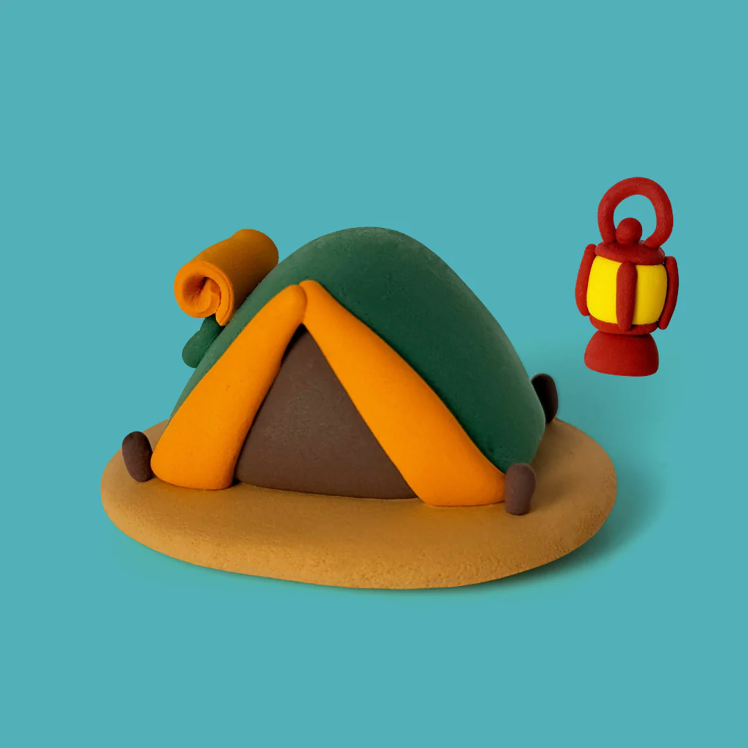 Clay Moo Happy Camper Clay Kit