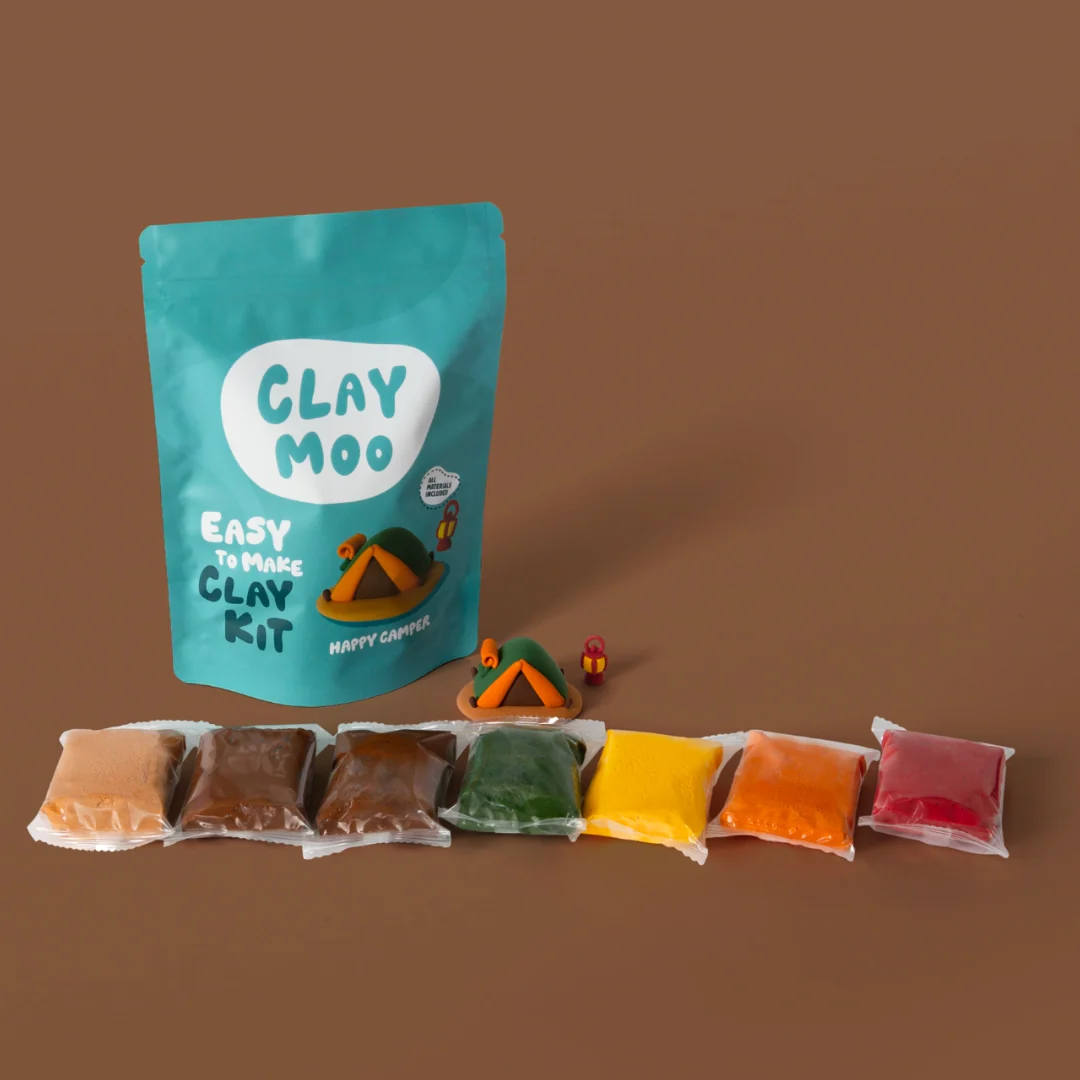 Clay Moo Happy Camper Clay Kit