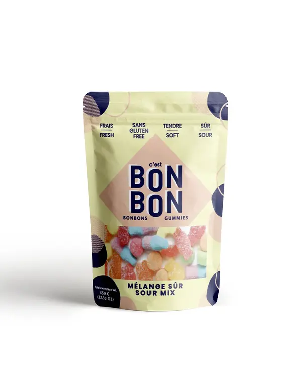 La boite a bonbons Sour Mix - Large