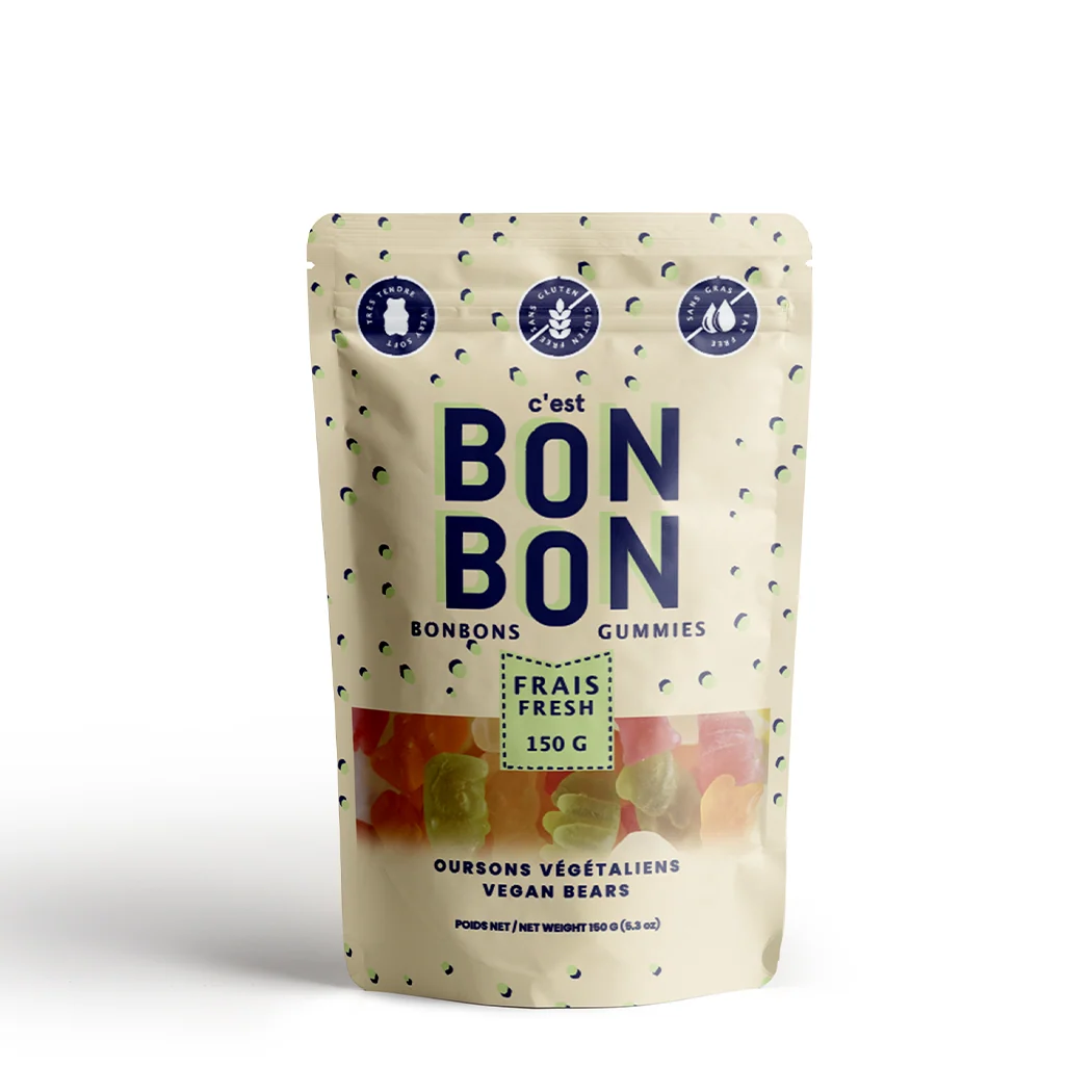 La boite a bonbons Vegan Bears