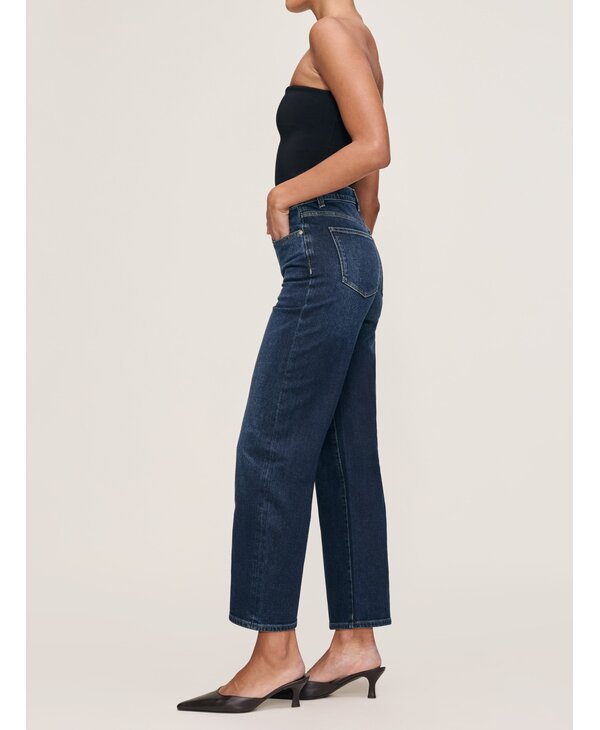 DL1961 Karmine Refined Wide Leg in Dark Sea