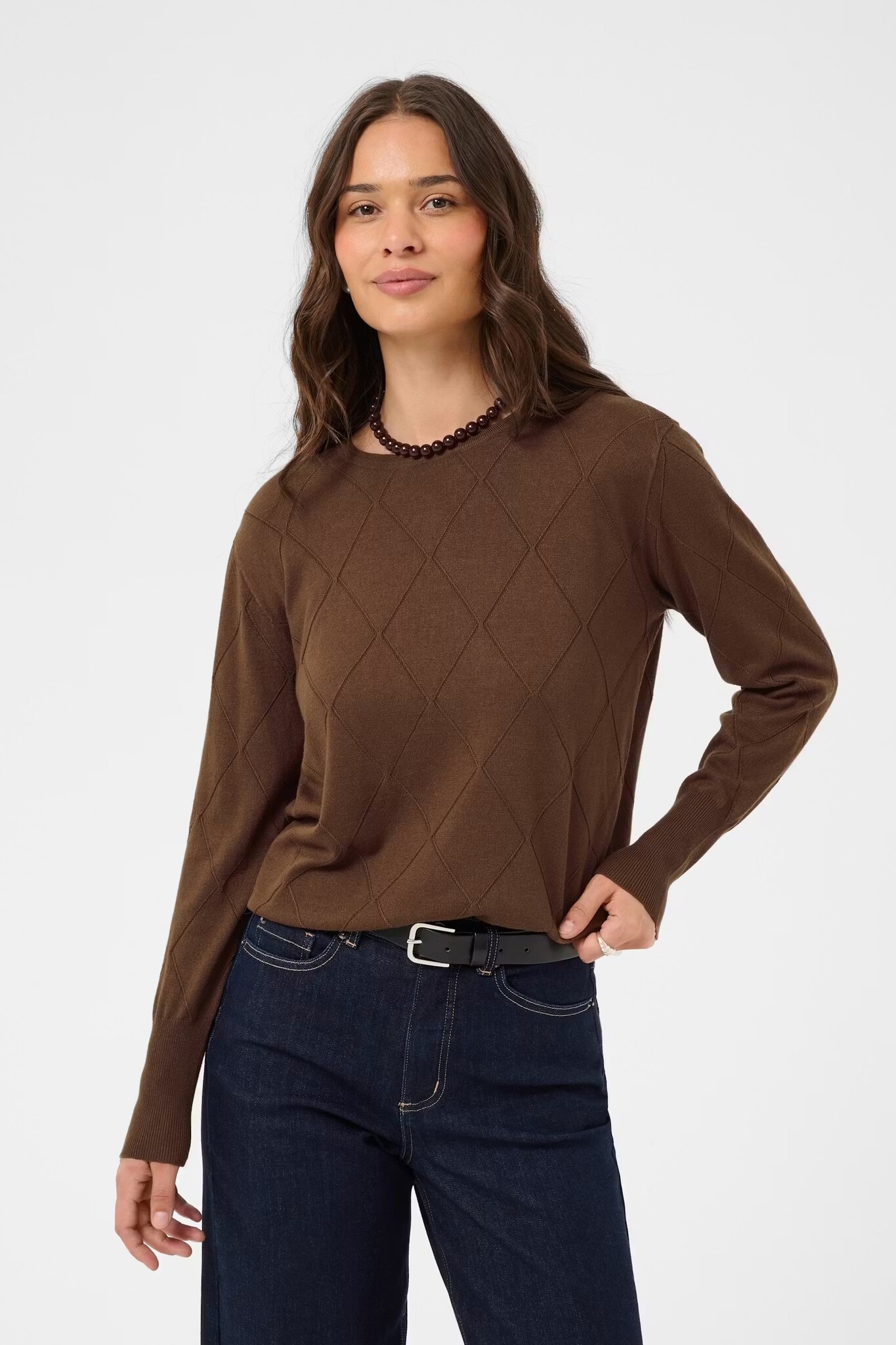 Kaffe KAlizza Arglye Pullover LS