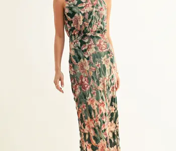 Veda Velvet Maxi Dress