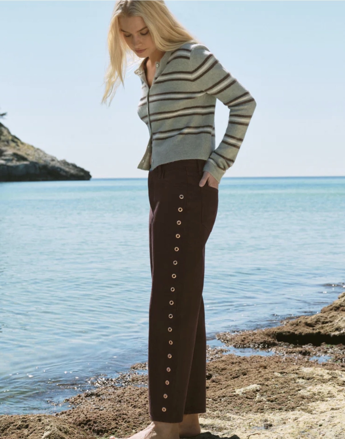 Z Supply Medina Stripe Cardigan