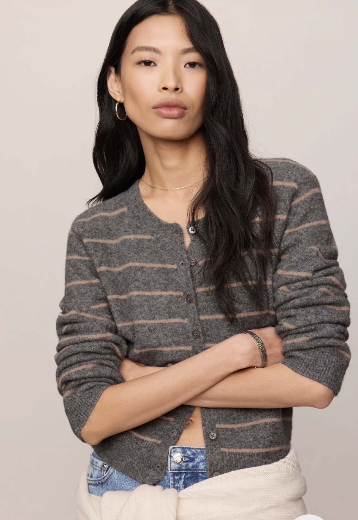 Z Supply Medina Stripe Cardigan