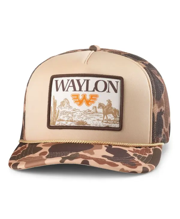 American Needle Waylon Jennings Mallard Foamy Hat