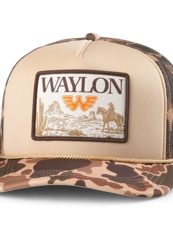American Needle Waylon Jennings Mallard Foamy Hat