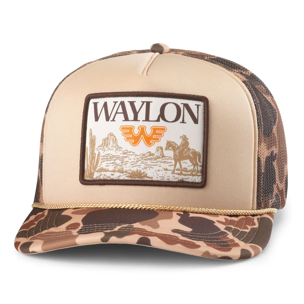 American Needle Waylon Jennings Mallard Foamy Hat
