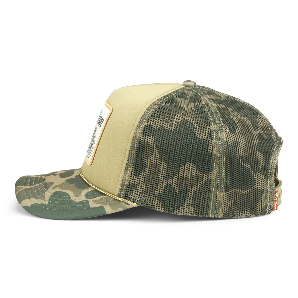 American Needle Indian Motorcycle Mallard Foamy Hat