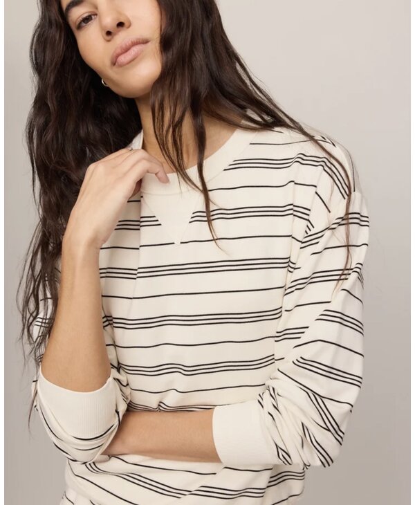 Z Supply Stand Out Striped Sweatshirt