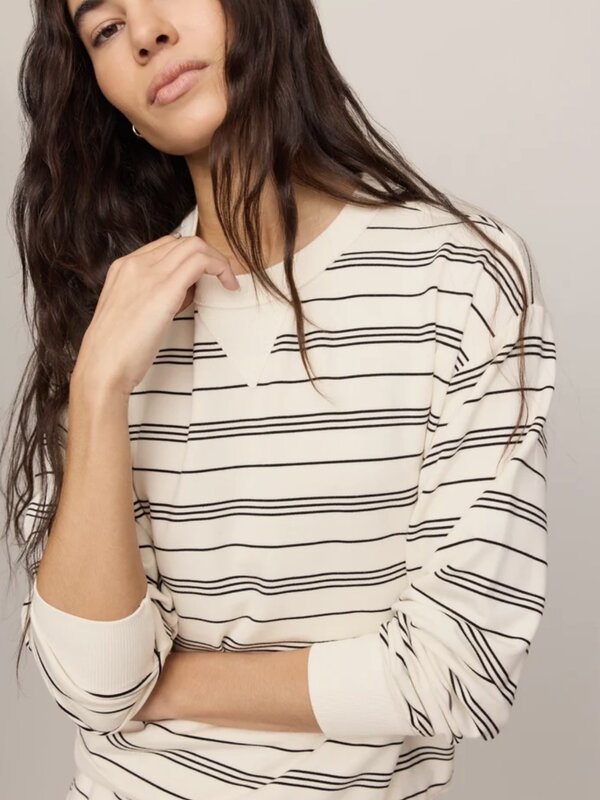 Z Supply Stand Out Striped Sweatshirt