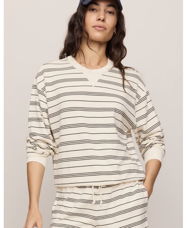 Z Supply Stand Out Striped Sweatshirt
