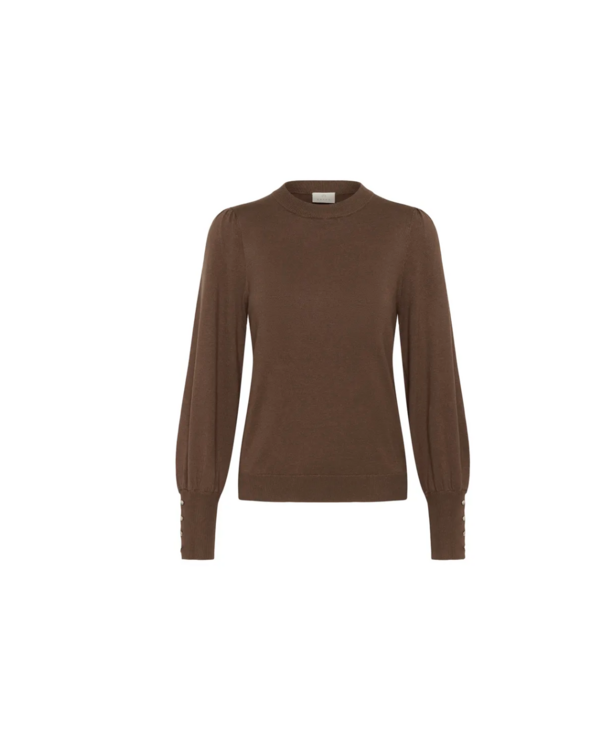 Kaffe KAlizza Round Neck Knit Pullover