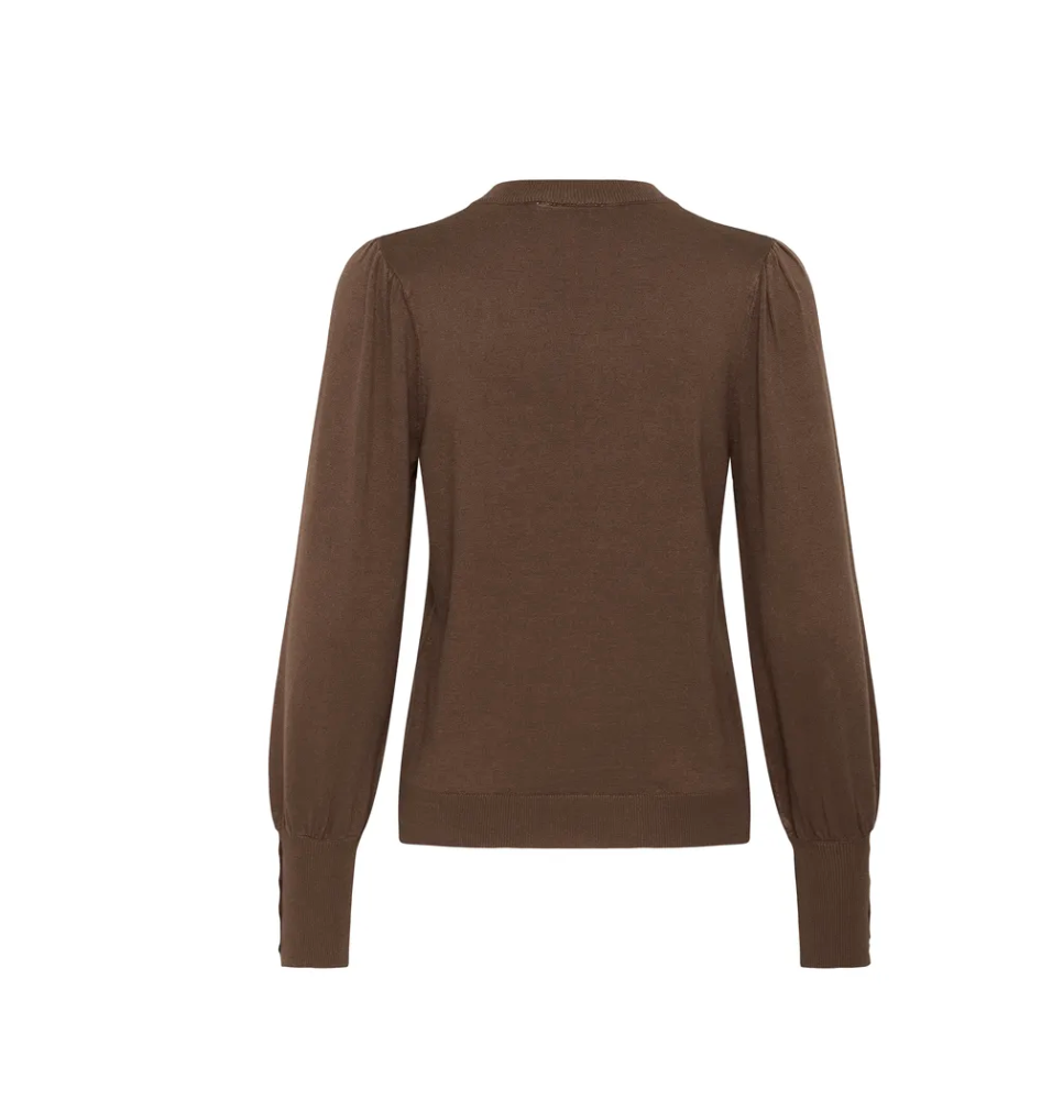 Kaffe KAlizza Round Neck Knit Pullover