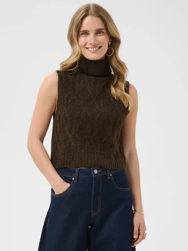 Cream CRElsie Knit Slipover
