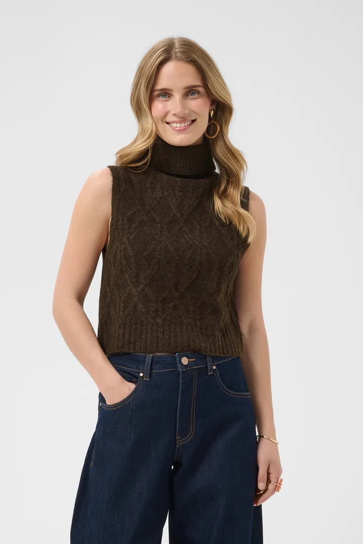 Cream CRElsie Knit Slipover