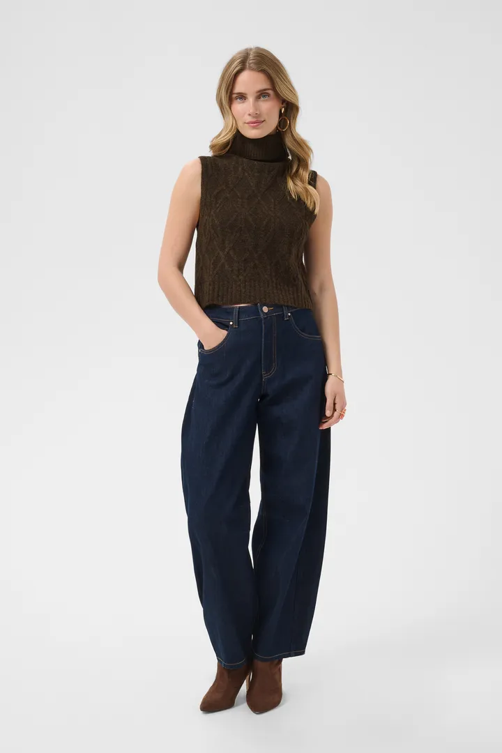 Cream CRElsie Knit Slipover
