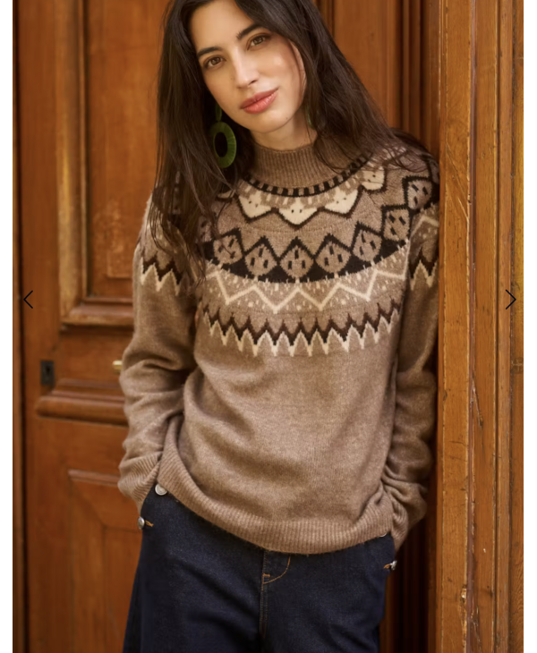 Cream CRCherrie Knit Pullover