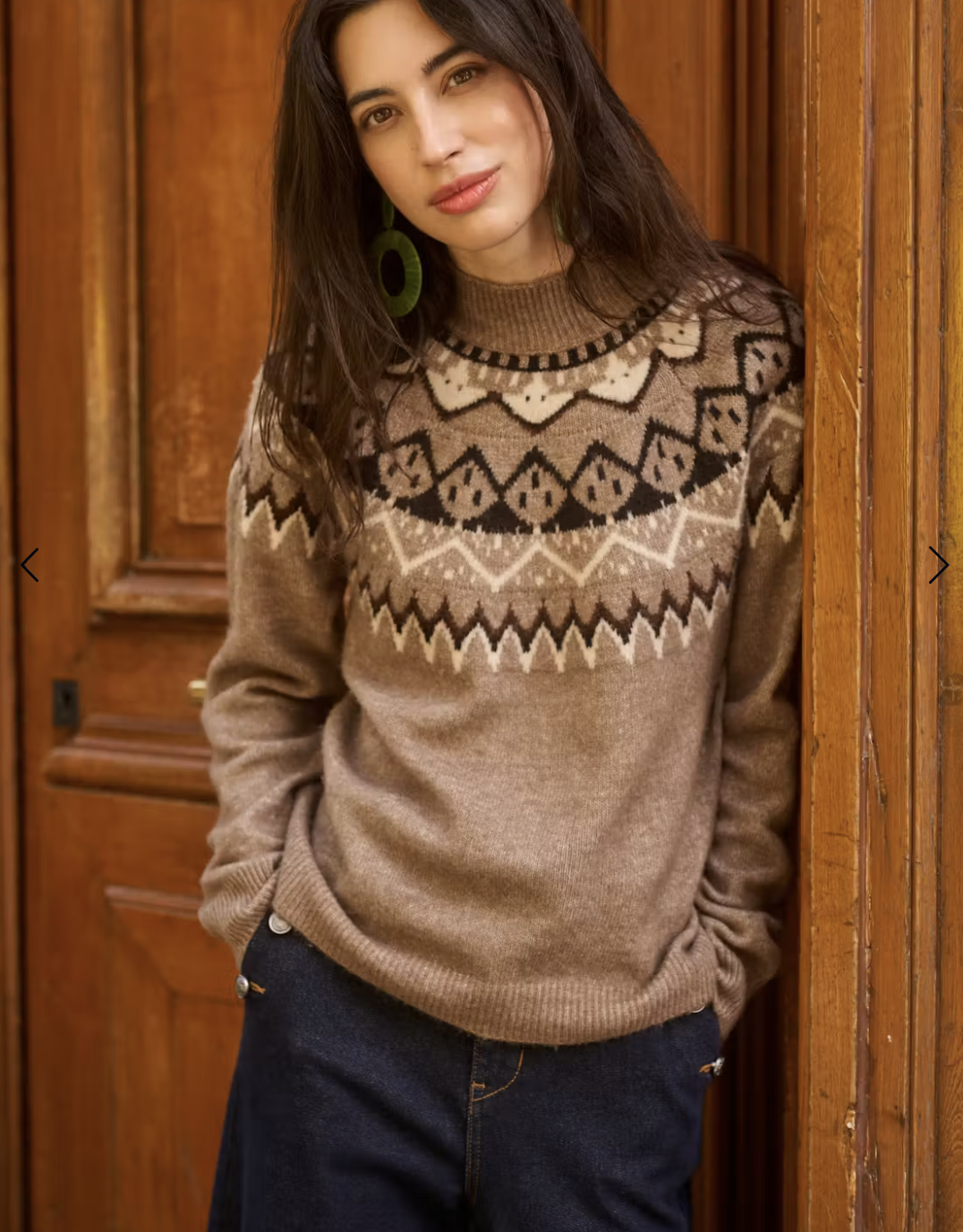 Cream CRCherrie Knit Pullover