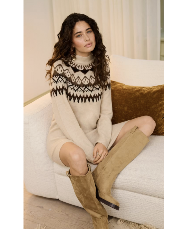 Cream CRCherrie Knit Dress