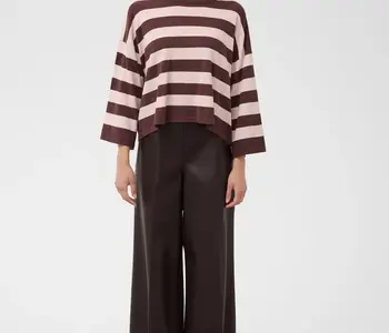 SLSpina Boxy Pullover Cropped