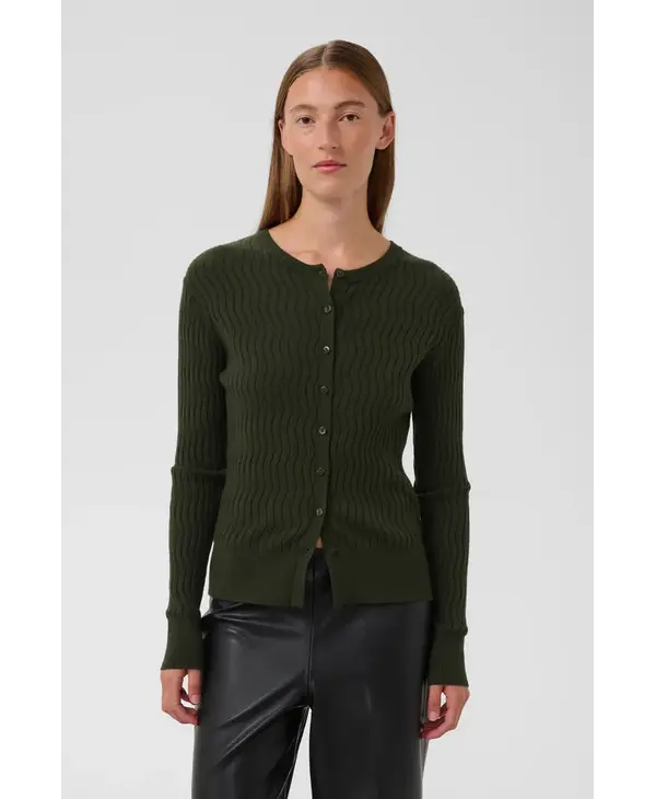 Soaked In Luxury SLSpina Zig Zag Cardigan
