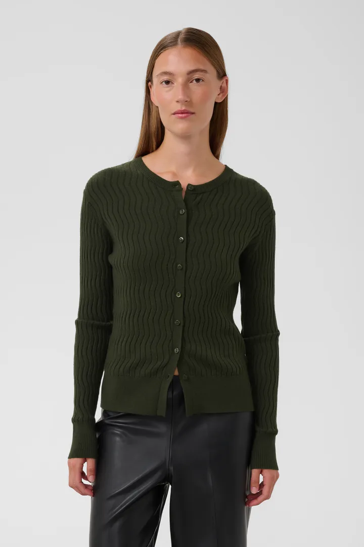 Soaked In Luxury SLSpina Zig Zag Cardigan