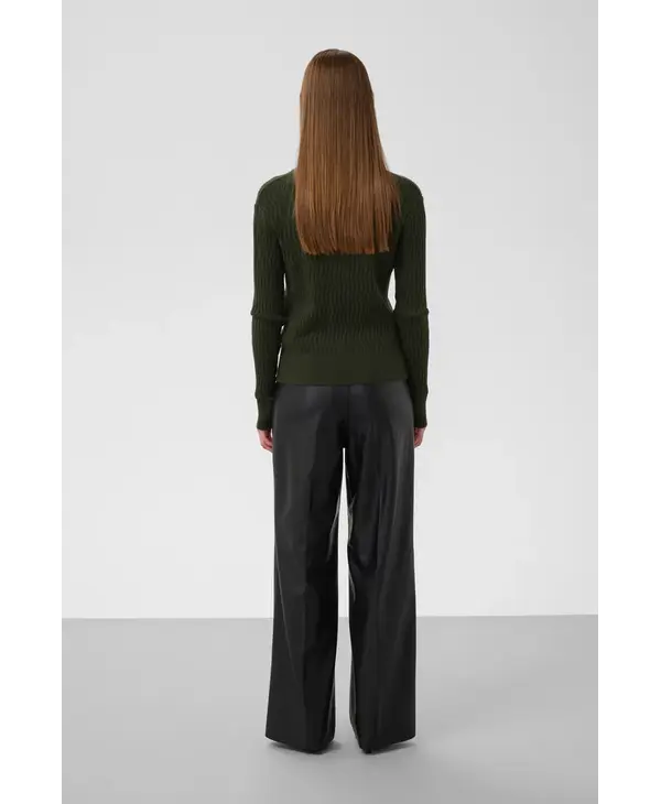 Soaked In Luxury SLSpina Zig Zag Cardigan