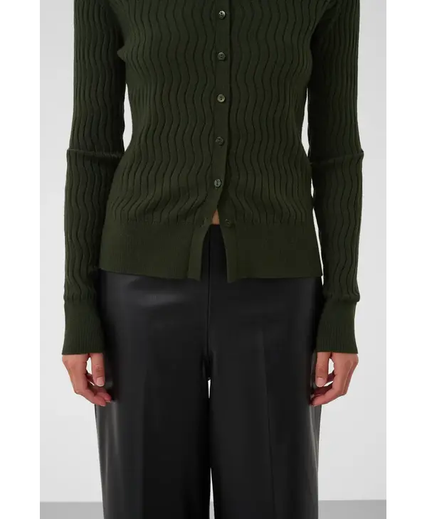 Soaked In Luxury SLSpina Zig Zag Cardigan