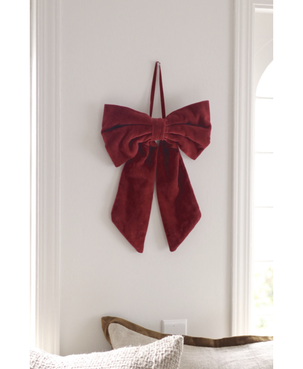 Indaba Trading Co. Velvet Bow Hanging