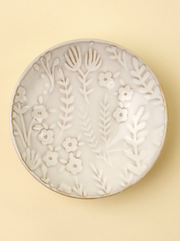 Indaba Trading Co. Wildflower Mini Dish, All Over Bloom