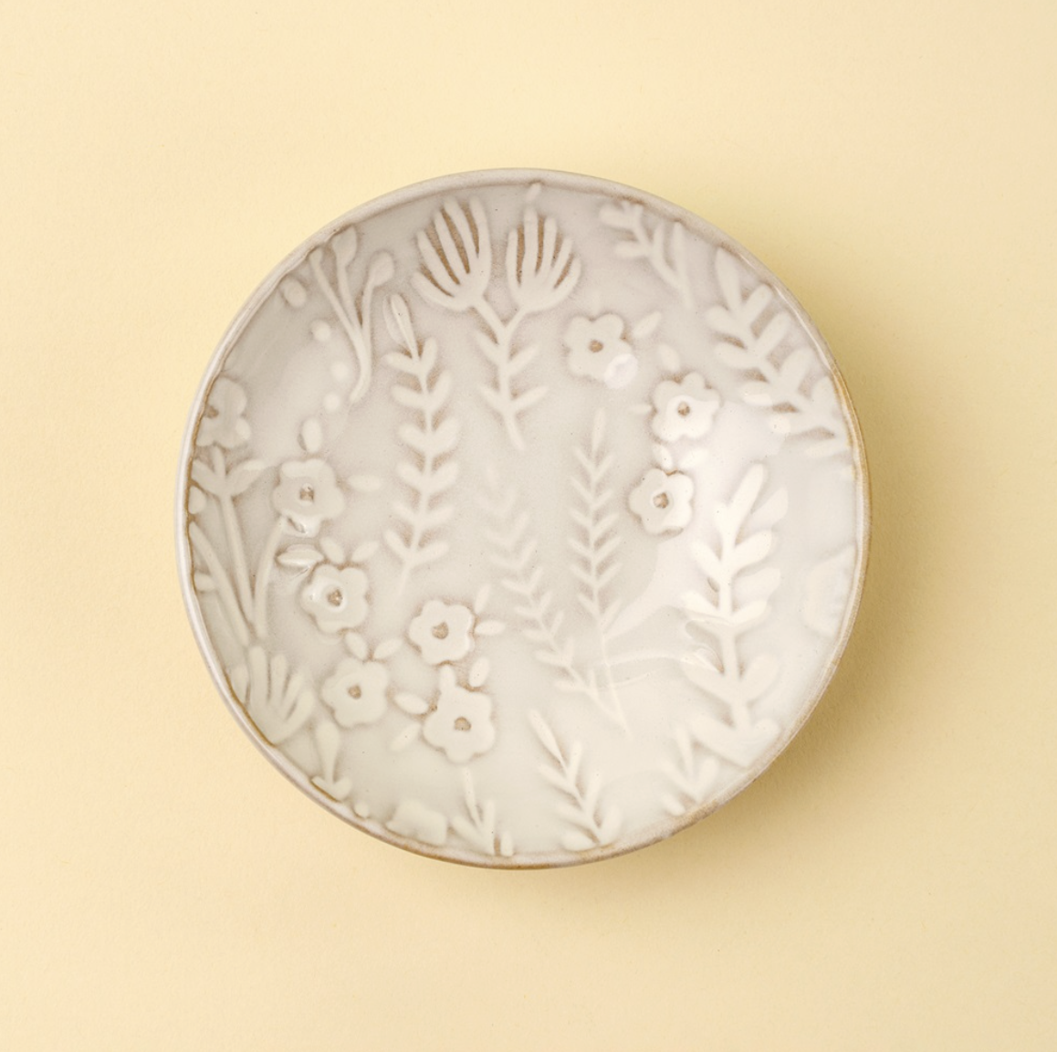 Indaba Trading Co. Wildflower Mini Dish, All Over Bloom