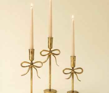Bow Forged Candlestick
