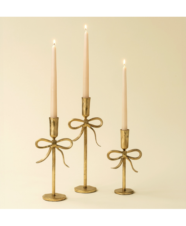 Indaba Trading Co. Bow Forged Candlestick