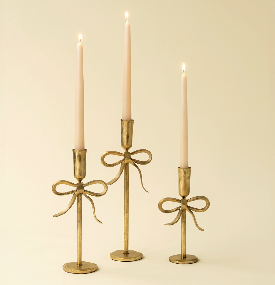 Indaba Trading Co. Bow Forged Candlestick