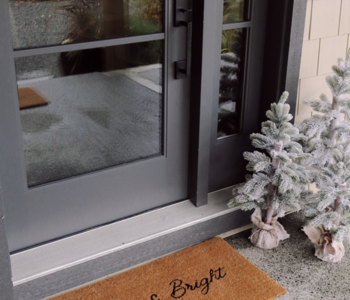 Merry & Bright Doormat