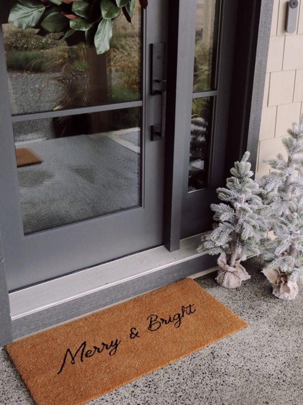 Indaba Trading Co. Merry & Bright Doormat