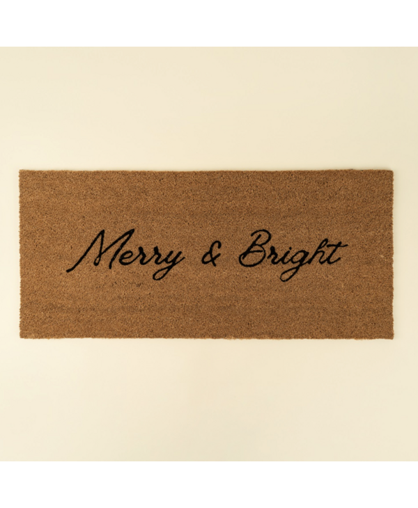 Indaba Trading Co. Merry & Bright Doormat