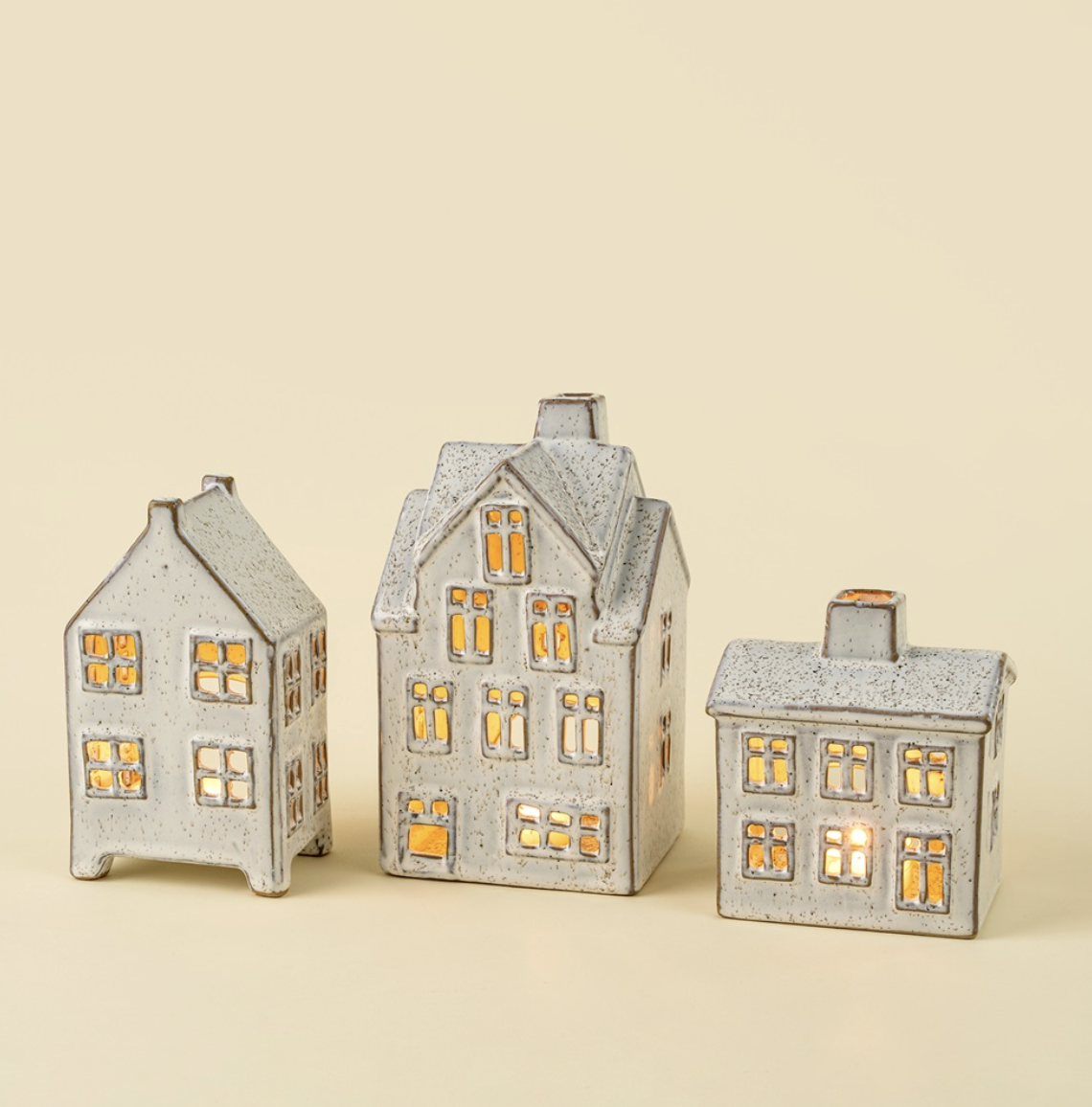 Indaba Trading Co. Winter Chalet Tealight House